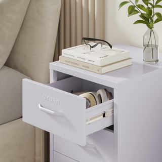 The Richmond - Industrial Style Metal Drawers In Lilac - Urban Lockers