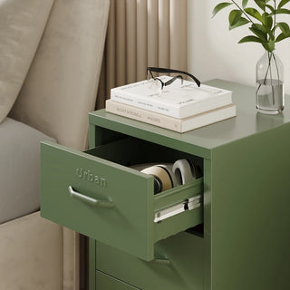 The Richmond - Industrial Style Metal Drawers In Forest - Urban Lockers