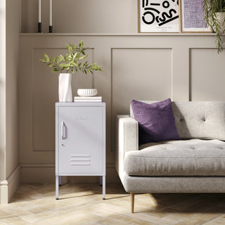 The Camden - Side Table, Storage Locker Lilac - Urban Lockers