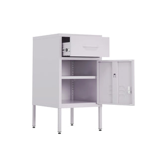 The Bromley - Side Table, Storage Locker Lilac - Urban Lockers