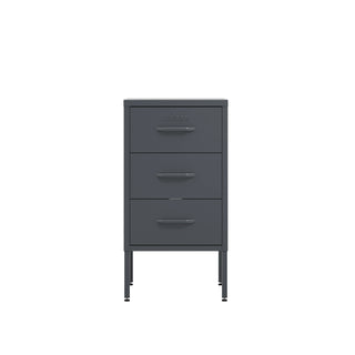 The Richmond - Industrial Style Metal Drawers In Slate Grey - Urban Lockers
