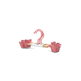 Multi Clip Hanger 5 Pack | Kids Flamingo - Urban Lockers