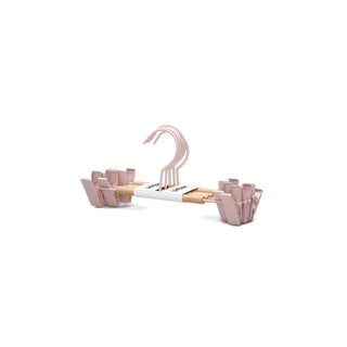 Multi Clip Hanger 5 Pack | Kids Light Pink - Urban Lockers