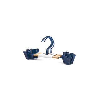 Multi Clip Hanger 5 Pack | Kids Navy Blue - Urban Lockers