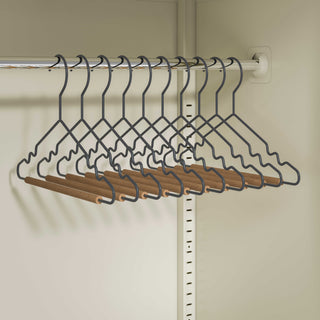 Top Hanger 10 Pack | Kids Slate Grey - Urban Lockers