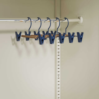 Multi Clip Hanger 5 Pack | Kids Navy Blue - Urban Lockers